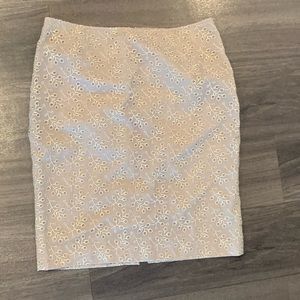 Jones New York - Floral Double Layer Shimmer Skirt